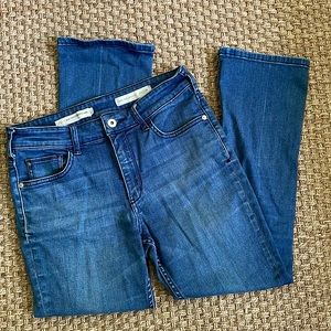 Pilcro high-rise cropped boot cut jeans
